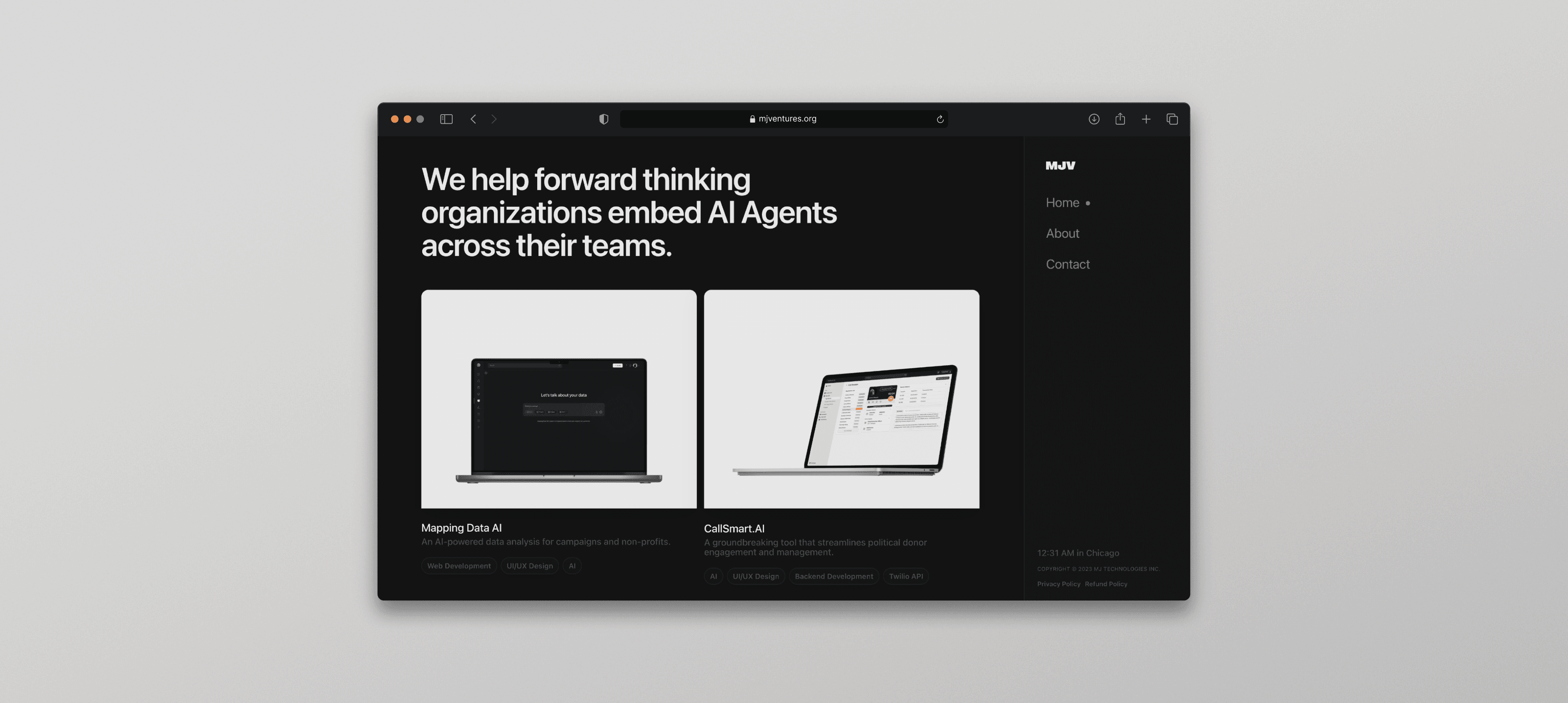 MJV Brand — case study image 1